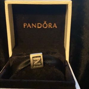 Pandora Letter Z charm